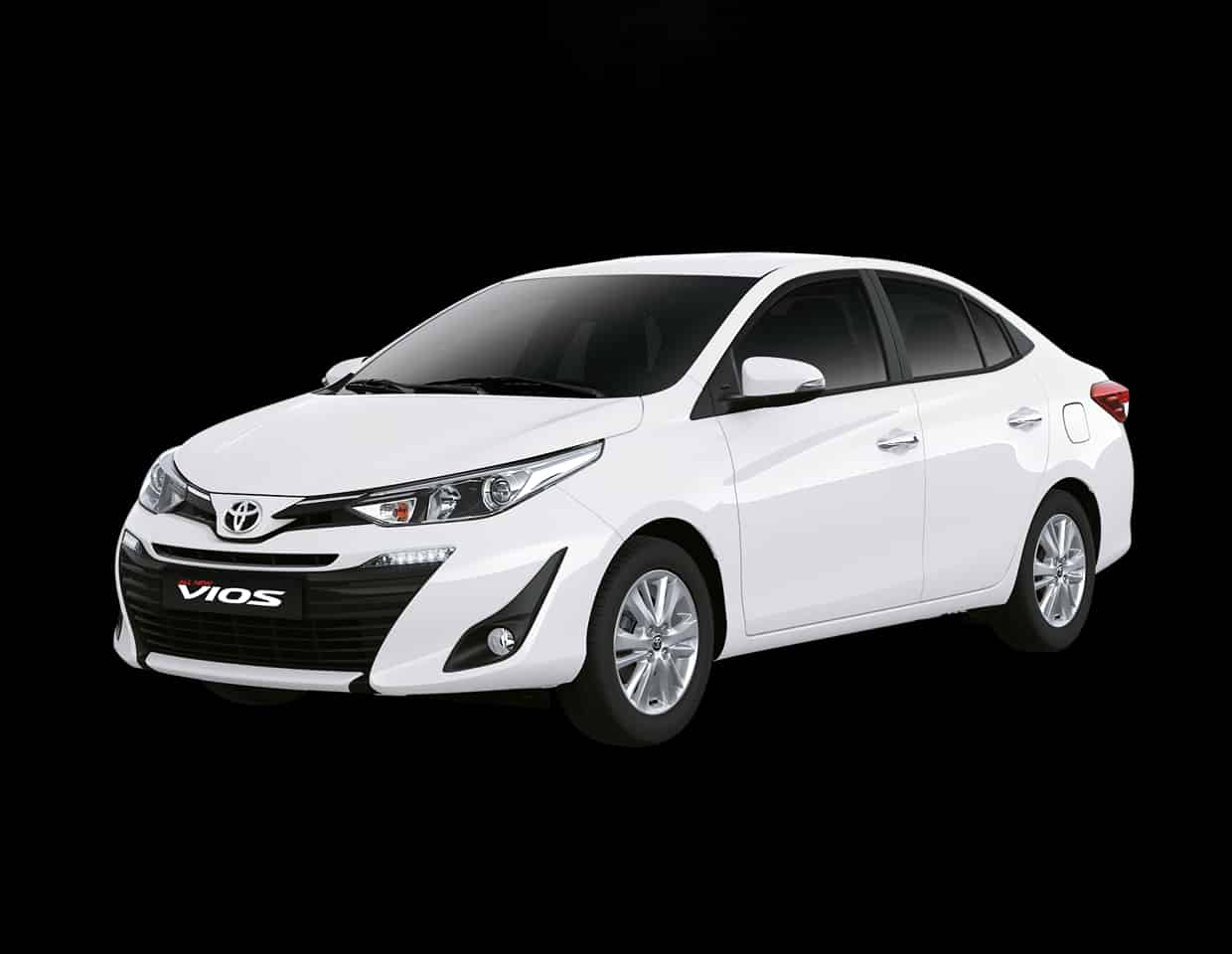 รถเช่าลำปาง Toyota Vios ราคาถูก เช่ารถเก๋งขับเอง ประหยัดน้ำมัน ฟรีรับส่งสนามบินลำปาง